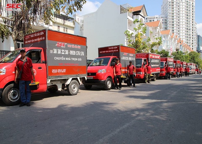 Dịch vụ cho thuê taxi tải - Dịch Vụ Chuyển Nhà SEC - Công Ty Cổ Phần Sài Gòn Express